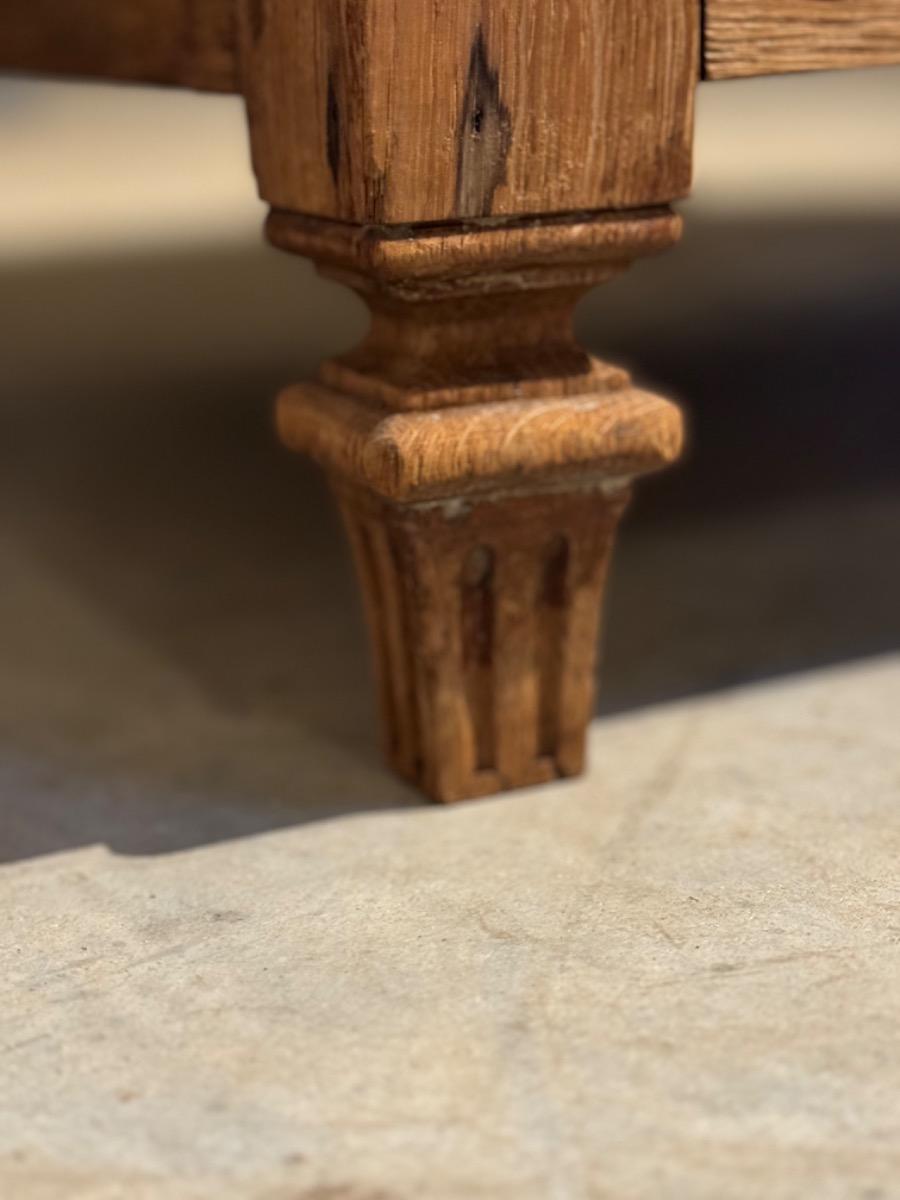 19th century oak chest of drawers 