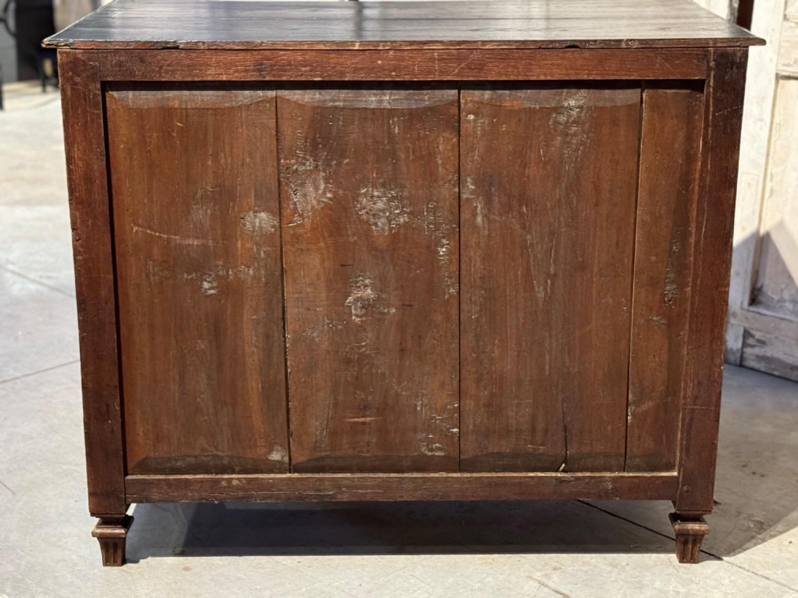 19th century oak chest of drawers 