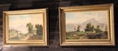  19th Century Paintings Oil On Canvas Landscape with figures