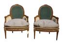 Pair of french bergeres 