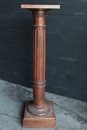  3 different antiques wood columns 1900