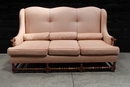 3 seats Louis XVIII oak sofa