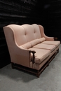 style 3 seats Louis XVIII oak sofa  1940