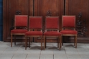 style 4 walnut LXVI chairs 1880