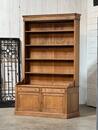 Antique bleached shop cabinet