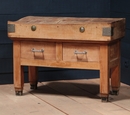  Antique Butcher Block 1930