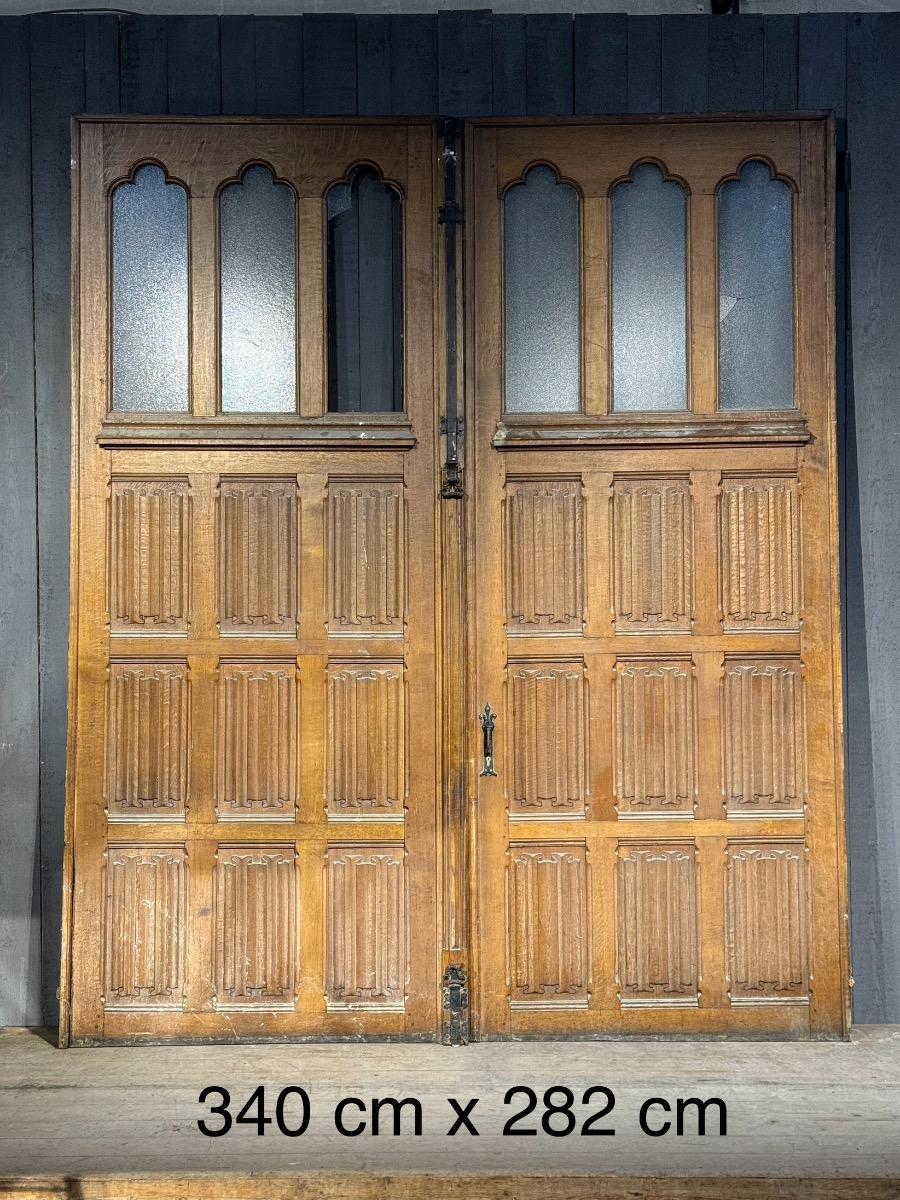 Antique church doors 