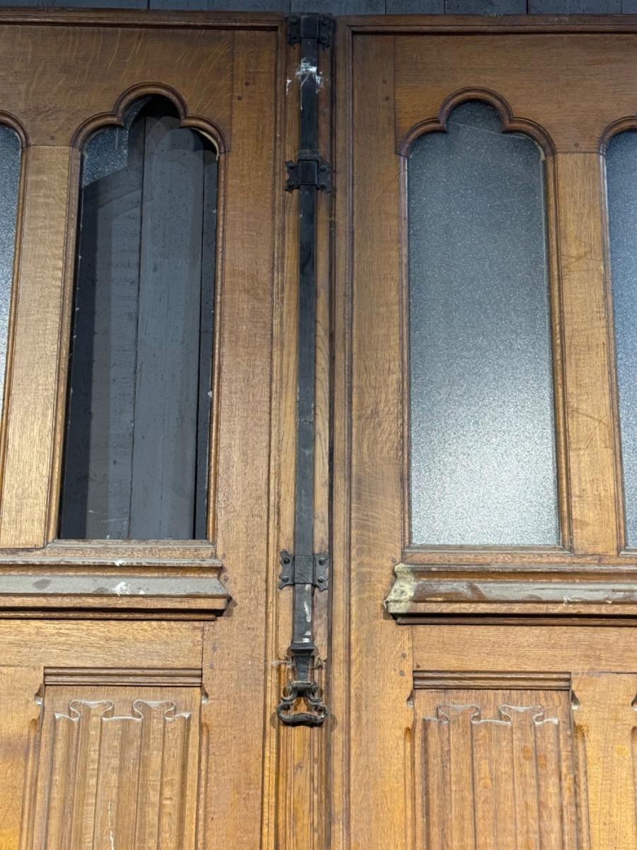 Antique church doors 