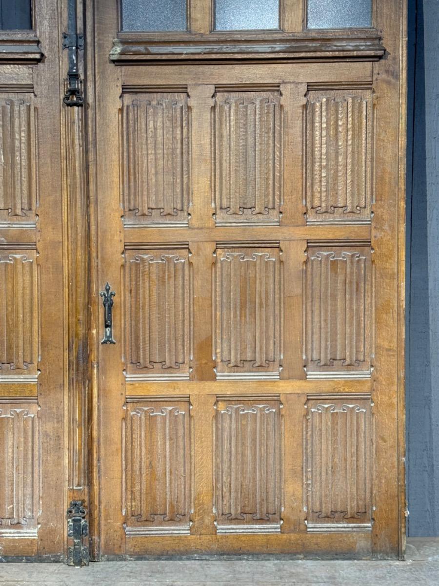 Antique church doors 