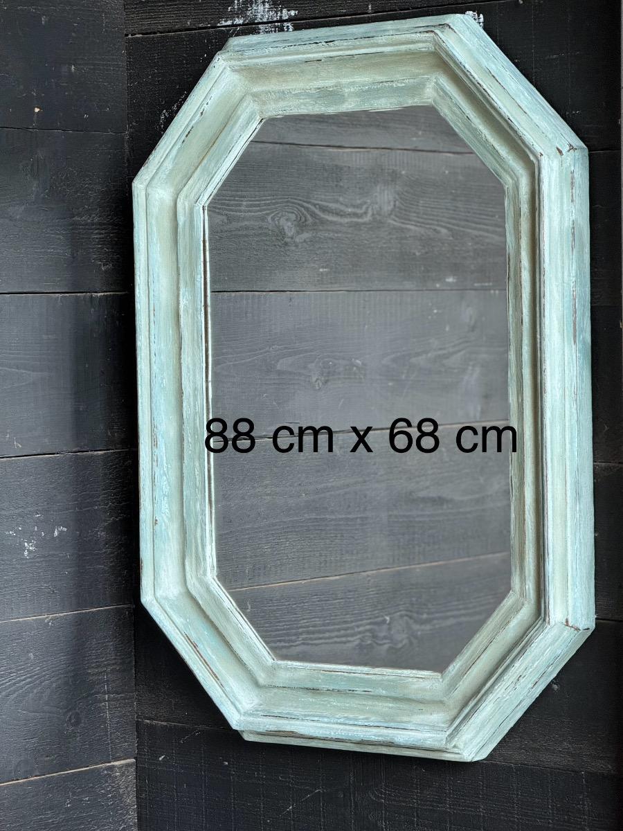 Antique painted mirror 