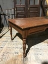 style Antique painted table with 2 drawers