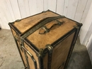 style Antique traveling luggage in leather