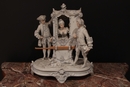 style Biscuit statue from royal duc manufactory 1920