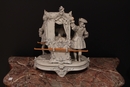 style Biscuit statue from royal duc manufactory 1920