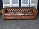 Canapé en cuir chesterfield