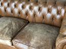 Canapé en cuir chesterfield