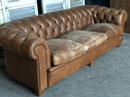 Canapé en cuir chesterfield