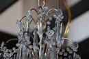 Cascading chandelier in crystal