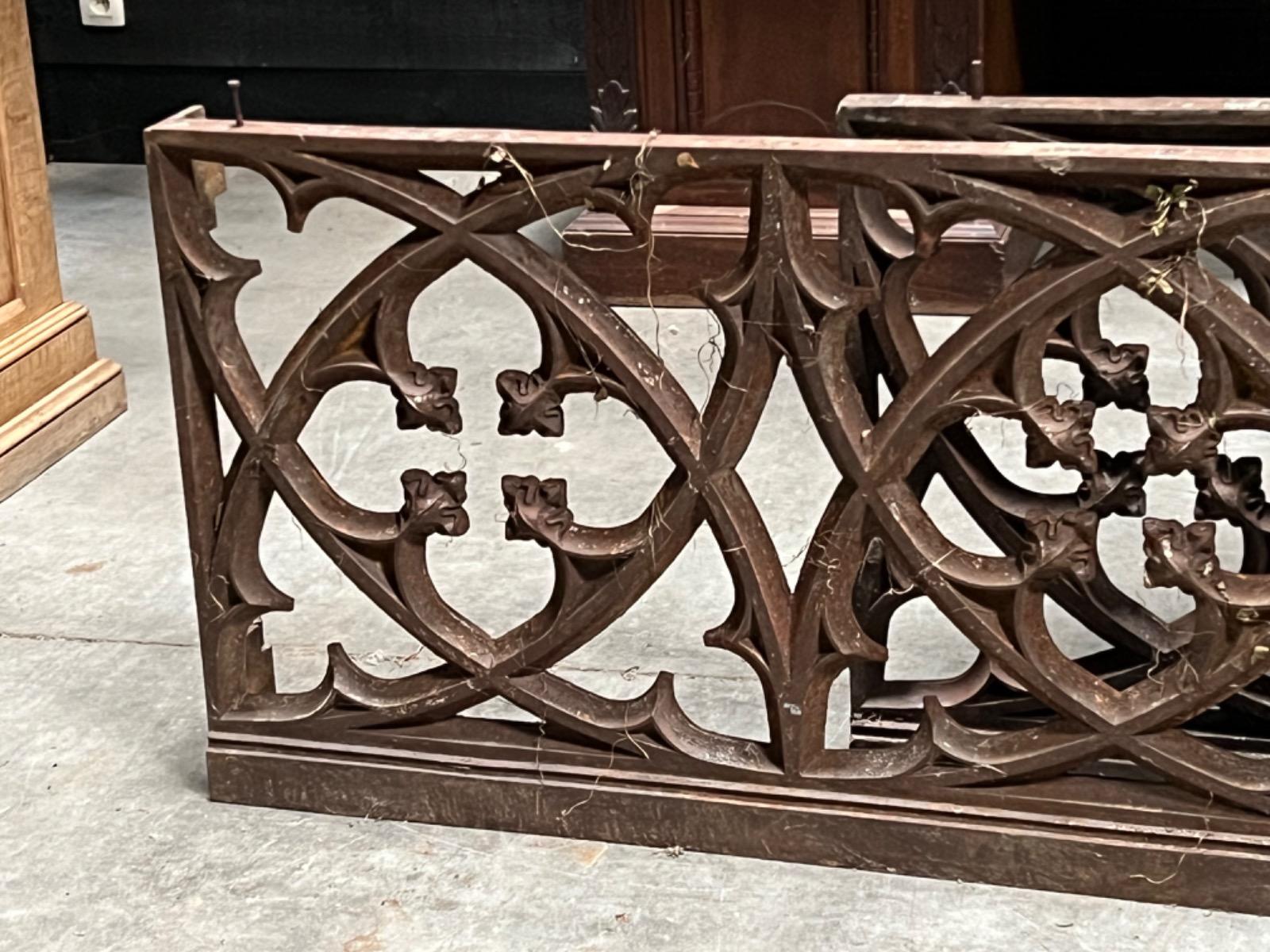 Cast iron railing 