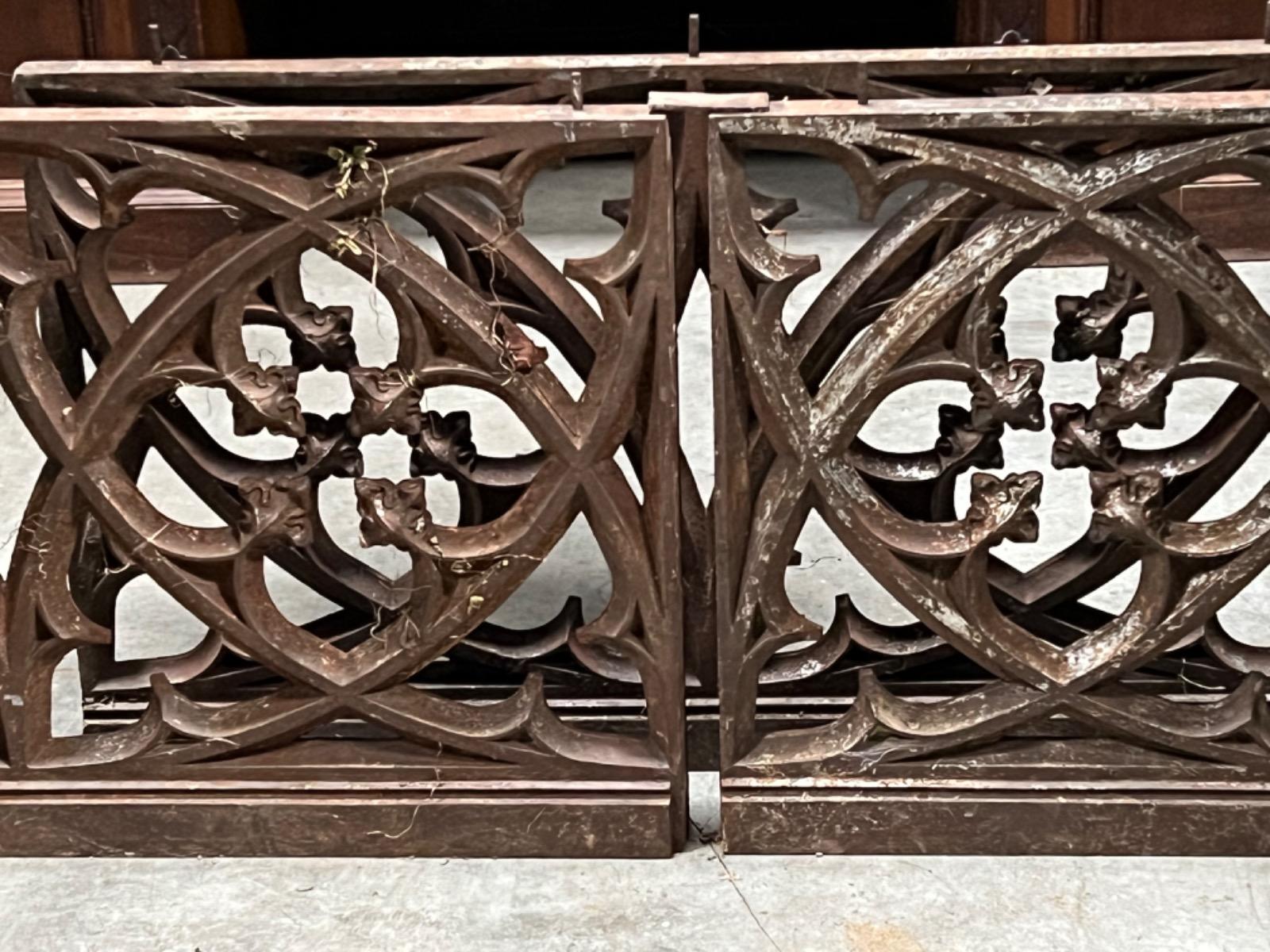 Cast iron railing 