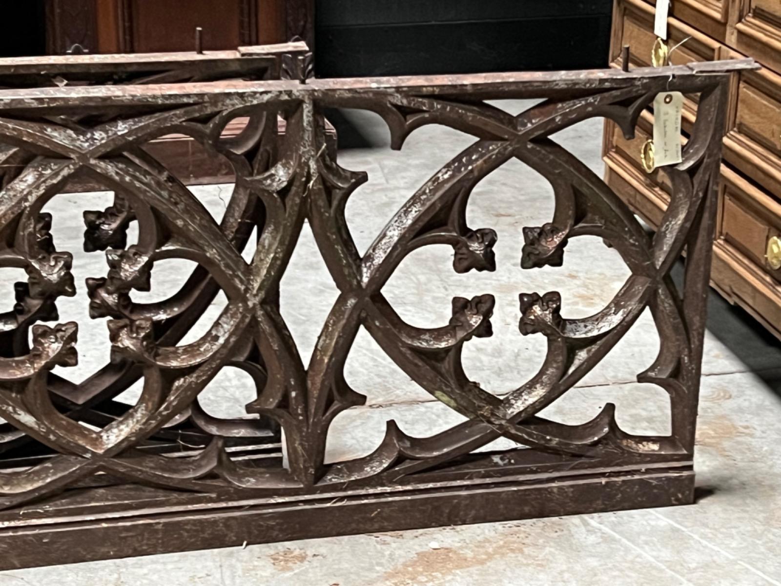 Cast iron railing 