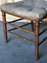 Ancienne chaise en bamboo style Colonnial France Napoléon III