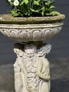 style Concrete garden planter 1950