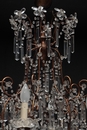 Decorative Chandelier in Crystal, Italy 1940