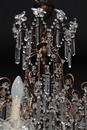 Decorative Chandelier in Crystal, Italy 1940