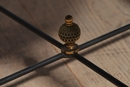 Design style Coffee Table in Brass and mirror, Belgium 1950