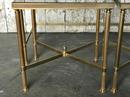 style Design Coffee Table in Brass, France 1980