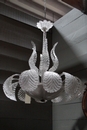 Design style Murano Chandelier in Glass, Italy 1940