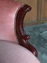 Empire style Long chair in Mahogany and Bronzes, France 19th century