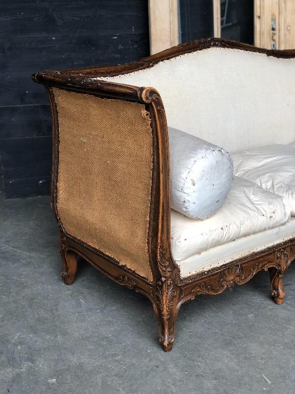 french antique sofa