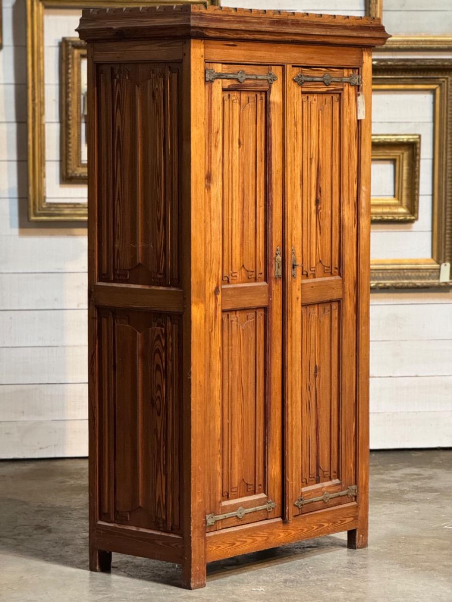 French Gothic Armoire 