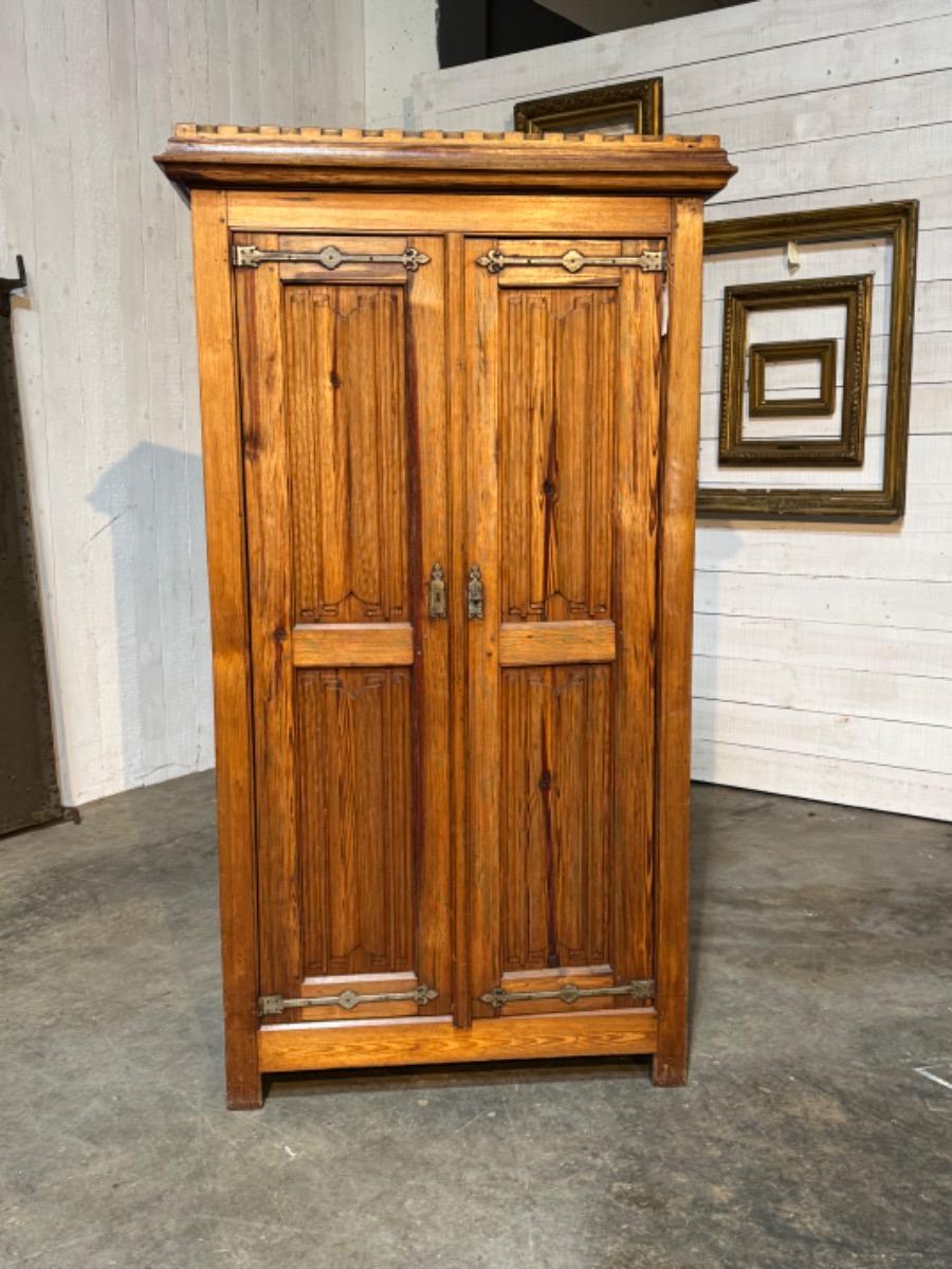 French Gothic Armoire 