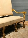 style Gilt mutton leg french sofa ca 1880