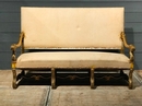 style Gilt mutton leg french sofa ca 1880