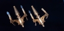 style Gilt wood sconces