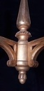 style Gilt wood sconces