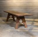 Table gothique style Gothic en Acajou Blanchi, France 1940