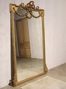 Grand miroir français doré