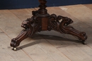 Hunting style Serving Table in Oak, France 19th Century