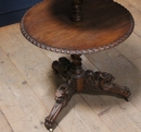 Hunting style Serving Table in Oak, France 19th Century