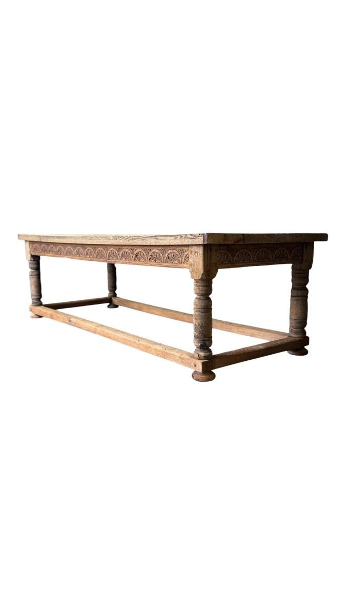 Large english console table 