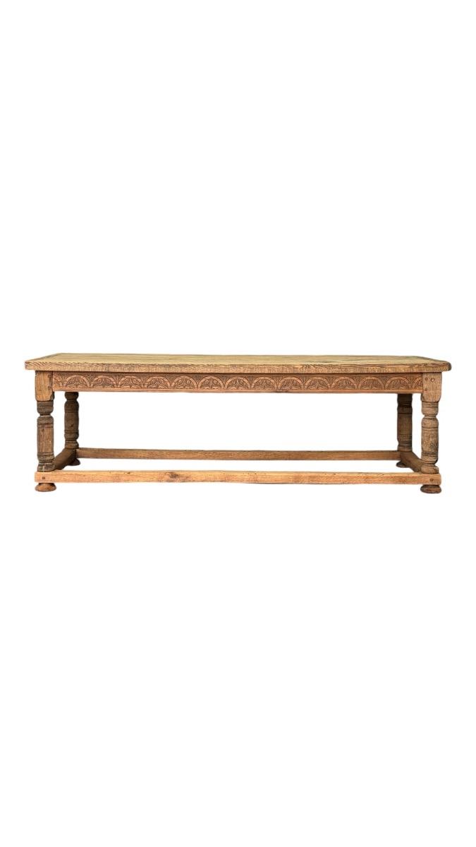 Large english console table 