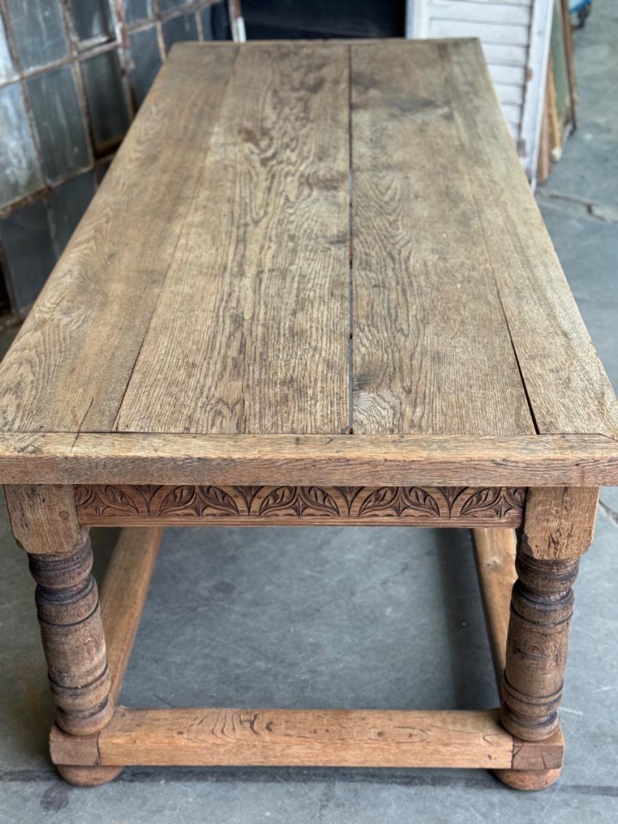 Large english console table 