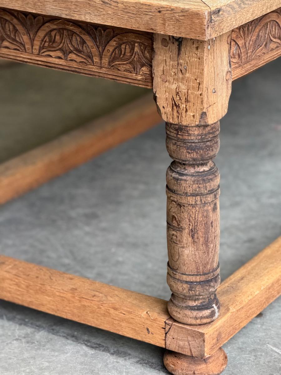 Large english console table 