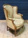 style Large Louis XVI gilt bergere