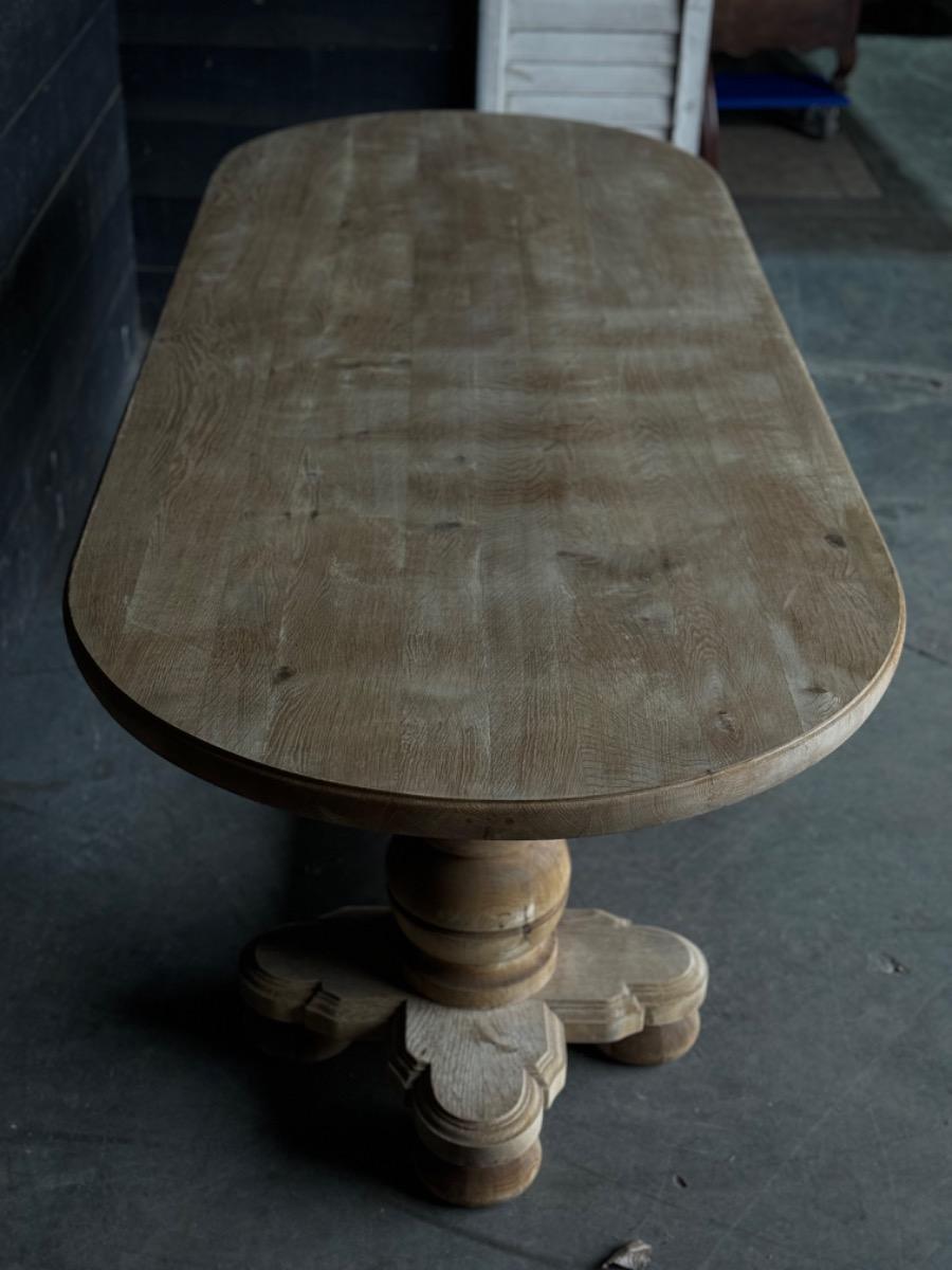 Large trestle table 